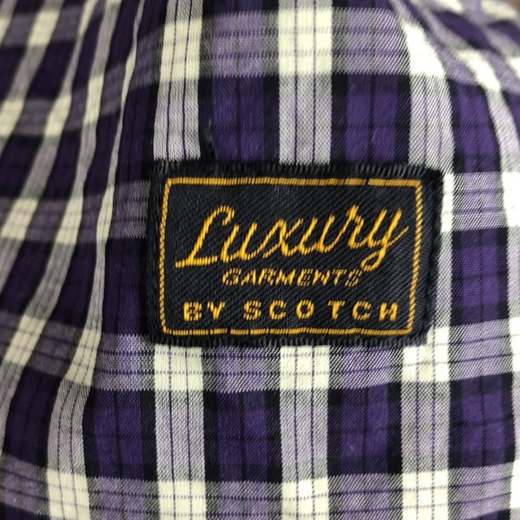 NWT Scotch and Soda True Gentleman Plaid Dress Shirt XL - Picture 10 of 11